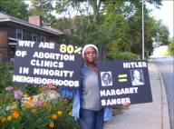 black sanger hitler abortion picture