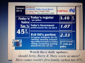 gas price marquis jan 2015 40 cents adder