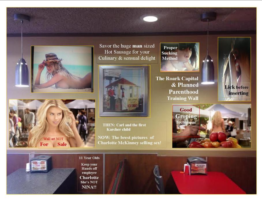 carls jr wall of progress