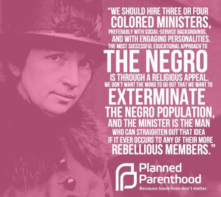 margaret sanger and colored ministers