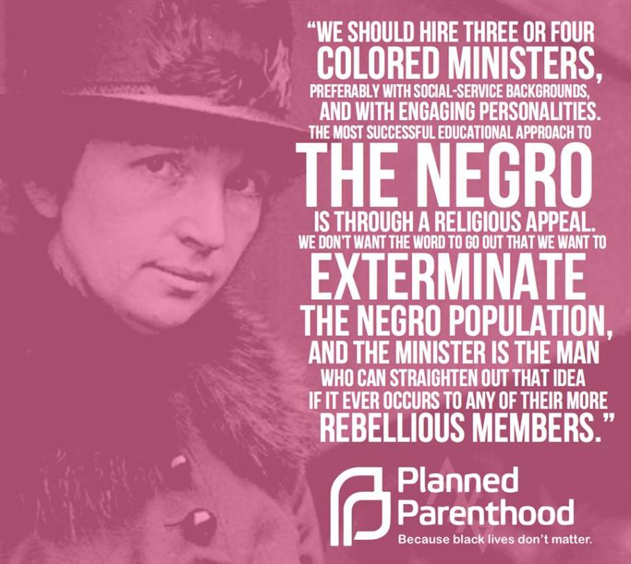 margaret sanger and colored ministers