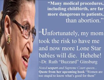 ruth buzzard ginsberg planned parenthood scotus supreme