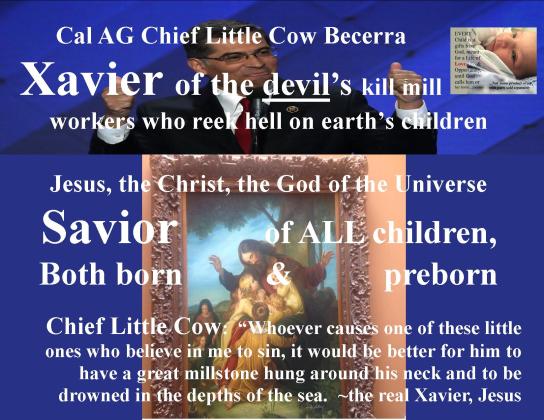 little cow xavier vs savior Jesus