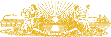 new your sun logo it shines for all