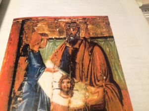 st jude with king agbar v and leprosy healing