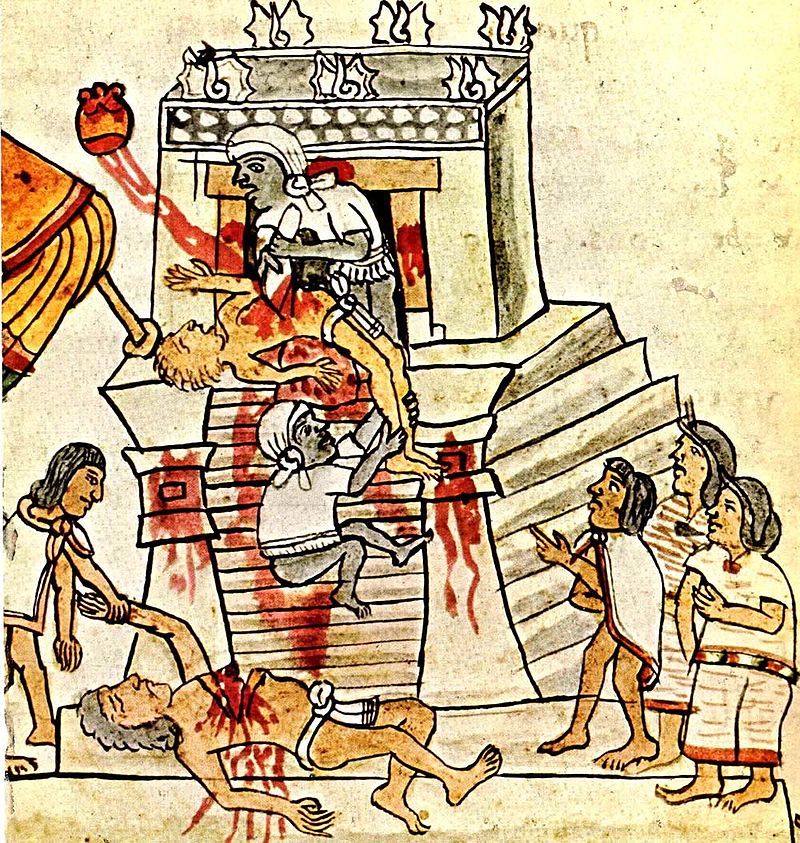 aztec temple ritual