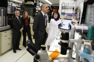 Fauci and Obama in communist china's Wuhan weapons lab